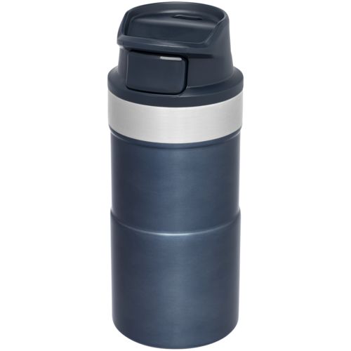 Термокружка Stanley Classic Trigger Action 250 One hand 2.0, синяя Термокружка Stanley Classic Trigger Action 250 One hand 2.0, синяя