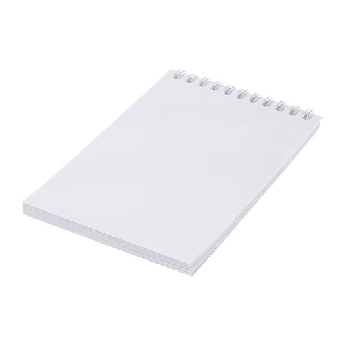 Блокнот на пружине Bonn Soft Touch, M, белый Блокнот на пружине Bonn Soft Touch, M, белый