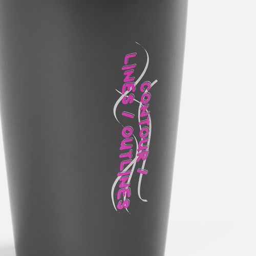 Термостакан с двумя поильниками Duetta, серый