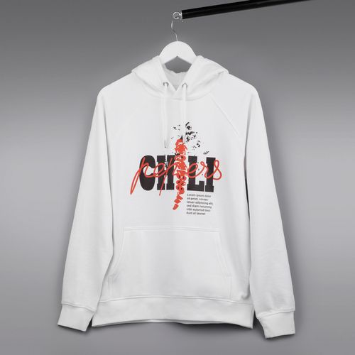 Толстовка унисекс Stellar, белая