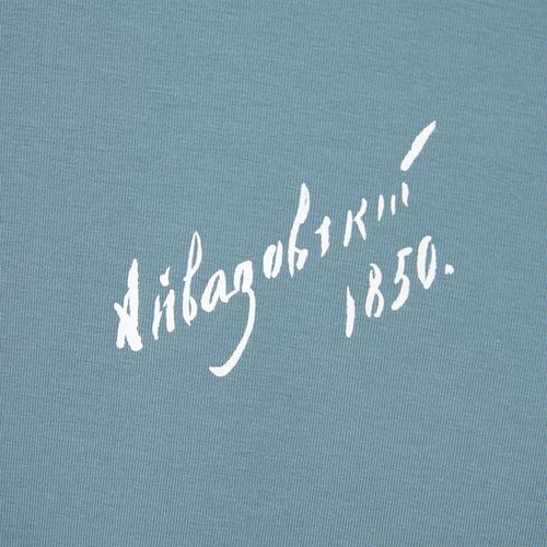 Футболка унисекс оверсайз Crosstown, серо-зеленая