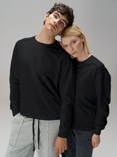 Свитшот унисекс Vozduh, черный Свитшот унисекс Vozduh, черный