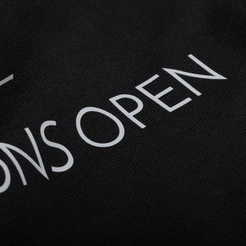 Свитшот оверсайз унисекс Vozduh, черный