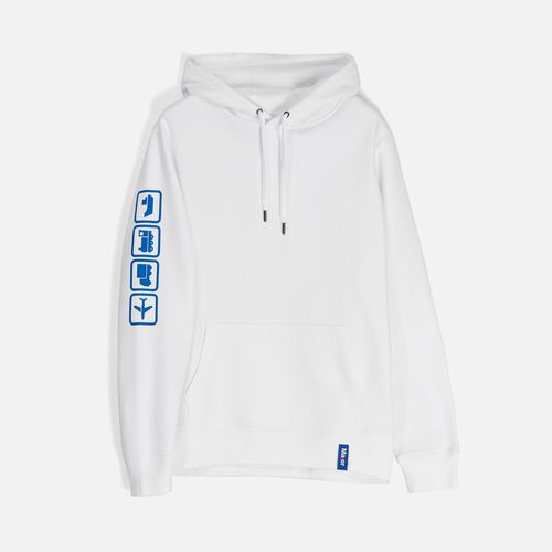 Лейбл тканевый Epsilon, S, синий