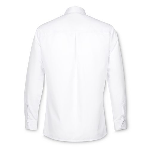 Рубашка мужская с длинным рукавом Collar, белая Рубашка мужская с длинным рукавом Collar, белая