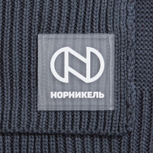 Лейбл из ПВХ Dzeta, L, прозрачный