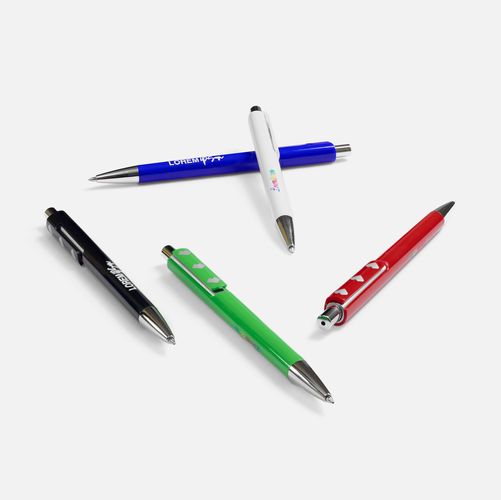 Ручка шариковая Dominanta Color, зеленая Ручка шариковая Dominanta Color, зеленая