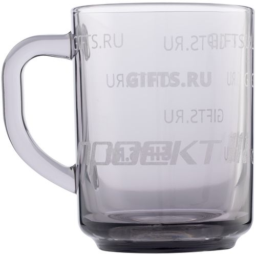 Кружка Gray, малая, серая