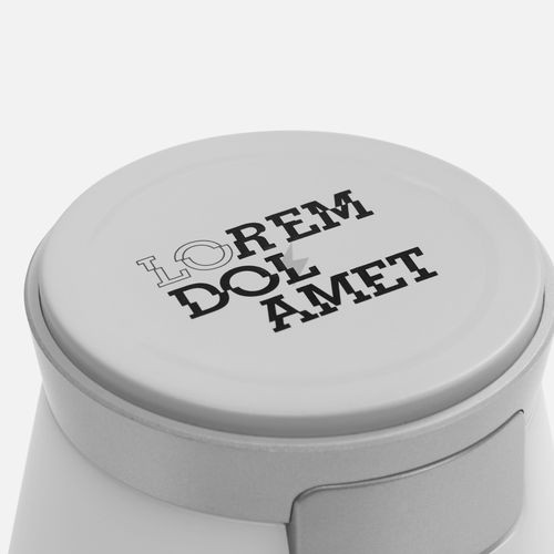 Bluetooth-колонка с беспроводной зарядкой и подсветкой Cone Sonance, серая