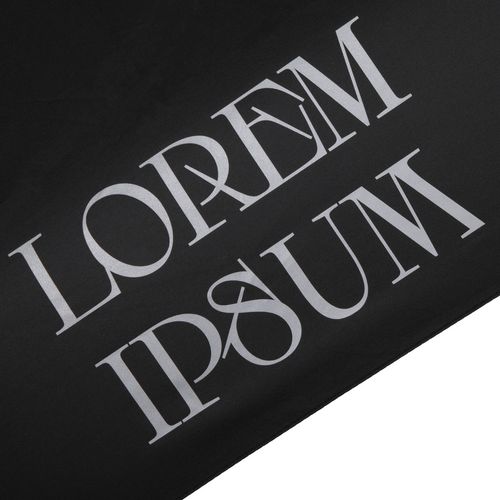 Зонт складной Color Action, в кейсе, черный