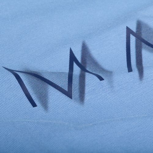 Футболка оверсайз унисекс Vozduh, синяя