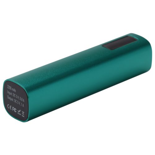 Внешний аккумулятор Easy Metal 2200 мАч, зеленый Внешний аккумулятор Easy Metal 2200 мАч, зеленый