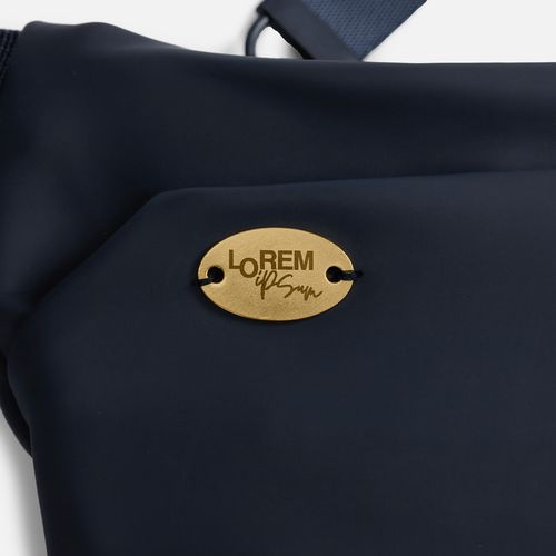 Шильдик металлический Alfa Oval, золотистый