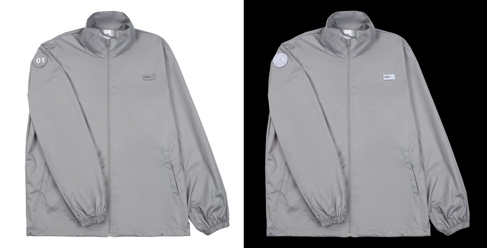 Лейбл светоотражающий Tao, S, серый Лейбл светоотражающий Tao, S, серый