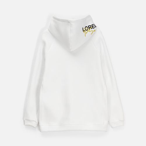 Худи унисекс оверсайз Easy Street, молочно-белое