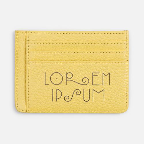 Чехол для карт Unison, желтый