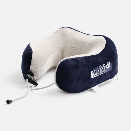 Дорожная подушка-массажер inRelax, синяя