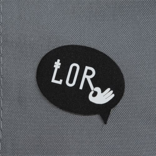 Наклейка тканевая Lunga Bubble, M, черная