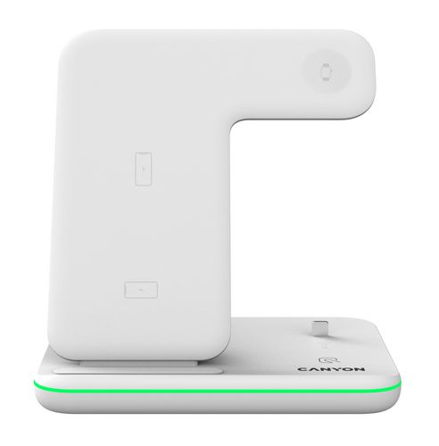 Беспроводная зарядная станция Canyon 302, белая Беспроводная зарядная станция Canyon 302, белая