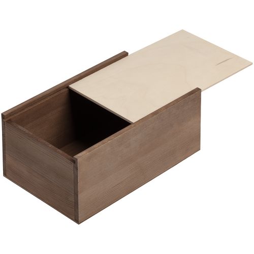Деревянный ящик Boxy, малый, тонированный Деревянный ящик Boxy, малый, тонированный
