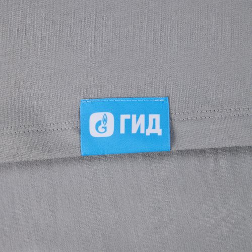 Футболка оверсайз унисекс Kosmos 2.0, светло-серая