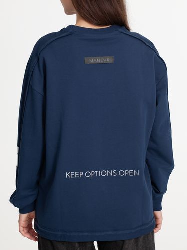 Свитшот унисекс Vozduh, темно-синий