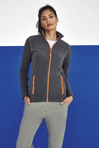 Куртка женская Nova Women 200, темно-синяя с зеленым яблоком Куртка женская Nova Women 200, темно-синяя с зеленым яблоком