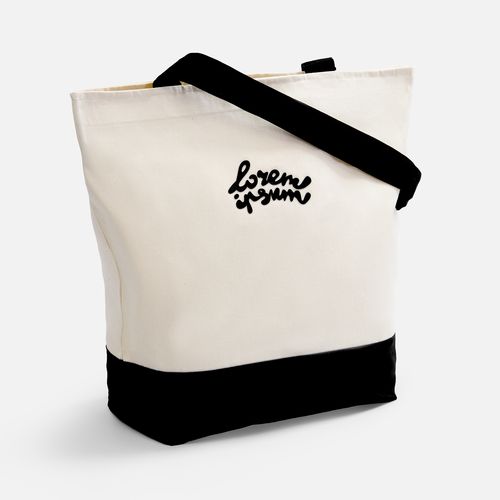 Холщовая сумка Shopaholic, фиолетовая