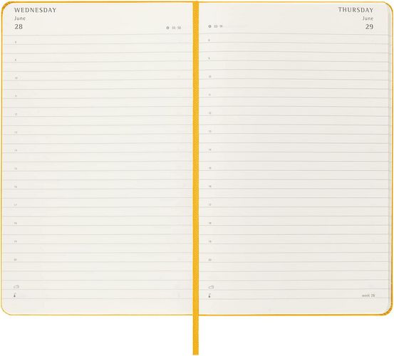 Ежедневник Moleskine Classic Large, датированный, оранжевый Ежедневник Moleskine Classic Large, датированный, оранжевый