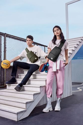 Рюкзак на одно плечо City Sling Bag, зеленый Рюкзак на одно плечо City Sling Bag, зеленый