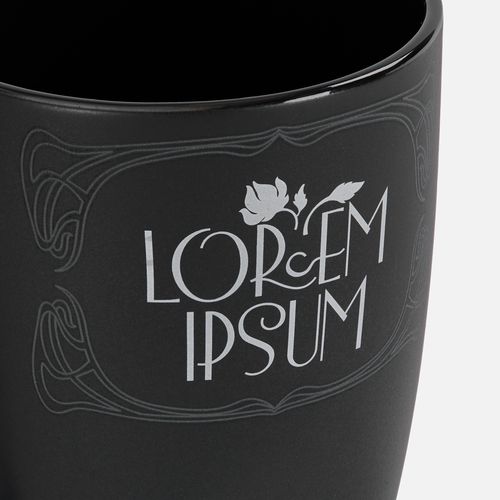 Кружка Foretta, черная