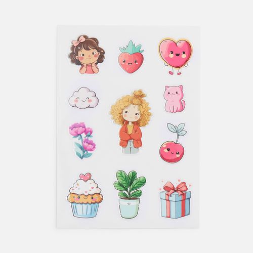 Наклейки UV-DTF Sticker Pack на заказ, M Наклейки UV-DTF Sticker Pack на заказ, M