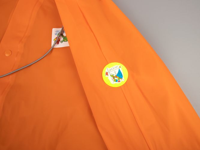 Дождевик детский RainDrop Kids, оранжевый Дождевик детский RainDrop Kids, оранжевый