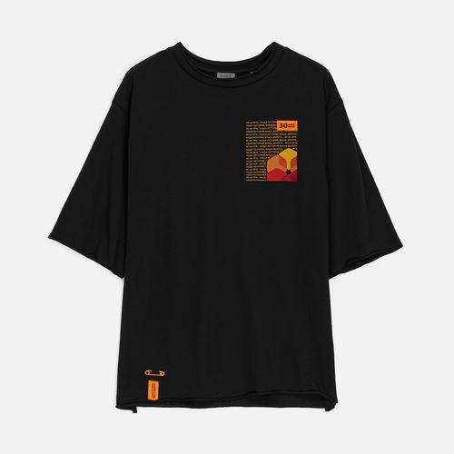 Лейбл из ПВХ Dzeta, XS, оранжевый неон