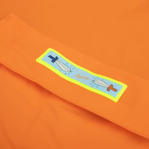 Дождевик детский RainDrop Kids, оранжевый