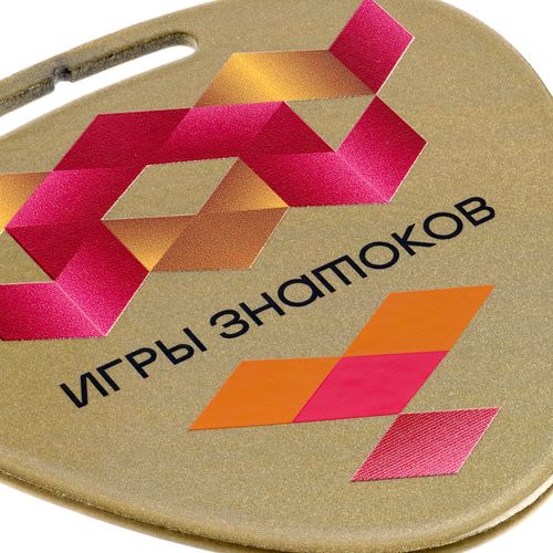 Медаль Steel Delta, золотистая