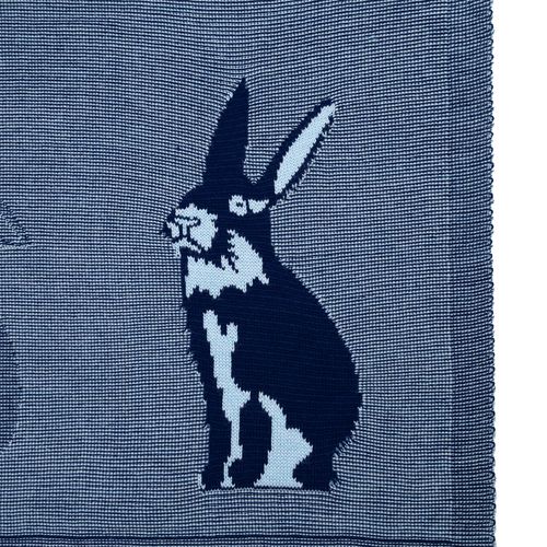 Плед Stereo Bunny, синий Плед Stereo Bunny, синий