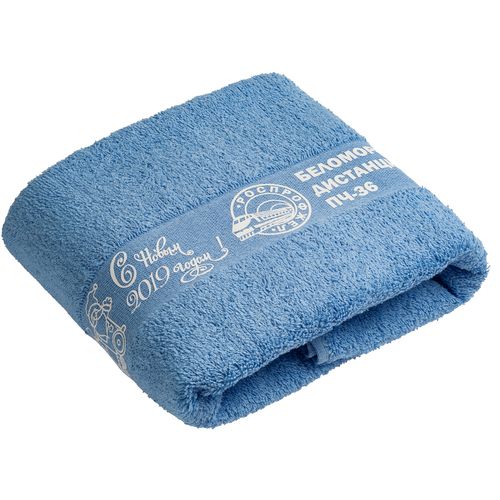 Полотенце махровое Soft Me Medium, голубое