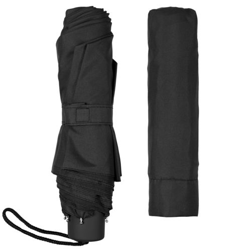 Зонт складной Unit Light, черный Зонт складной Unit Light, черный