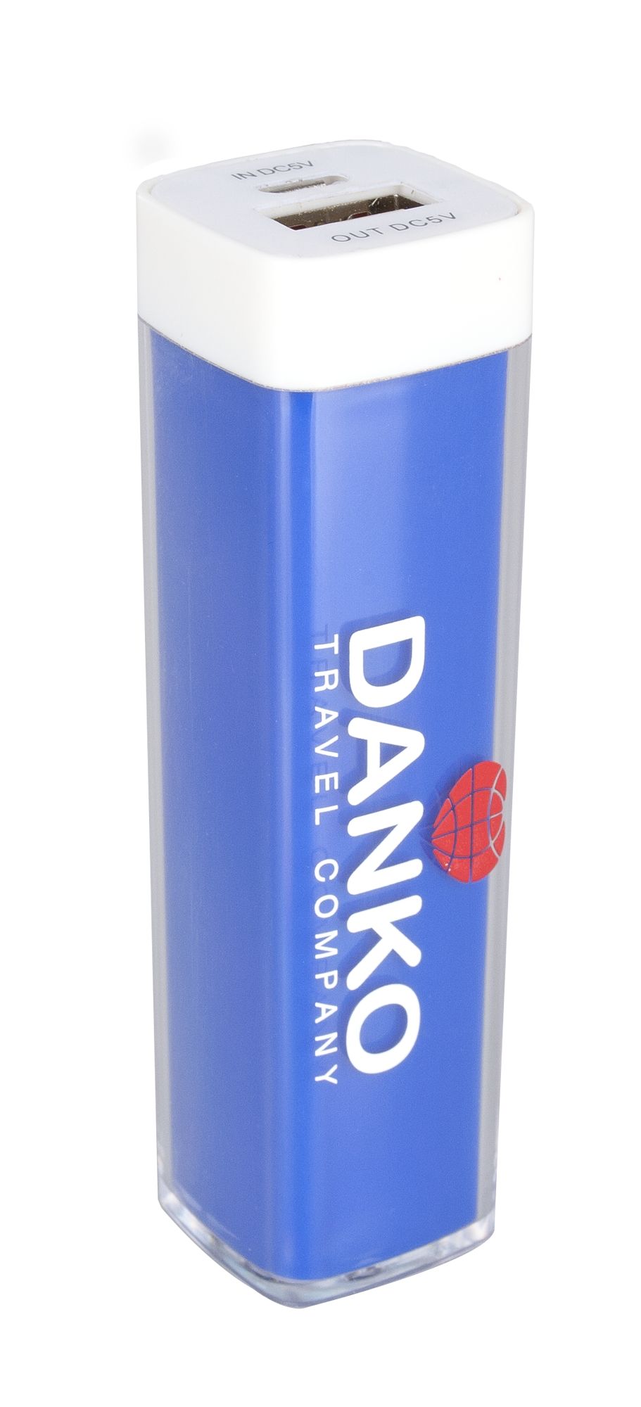 Внешний аккумулятор Bar, 2200 мАч, синий Внешний аккумулятор Bar, 2200 мАч, синий