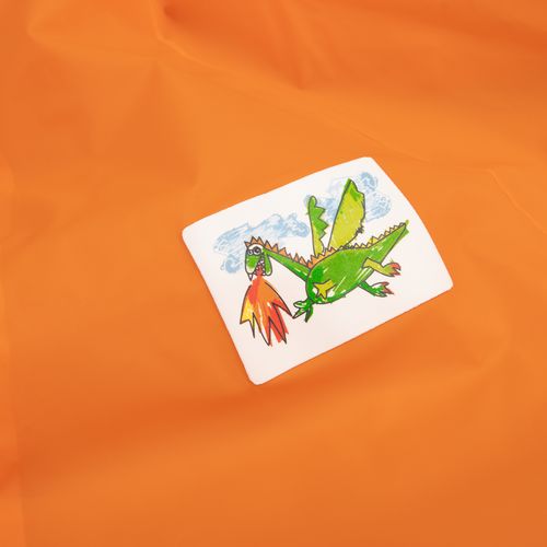 Дождевик детский RainDrop Kids, оранжевый