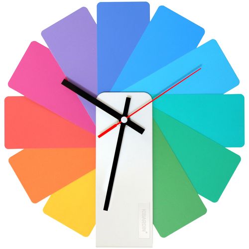 Часы настенные Transformer Clock. White & Multicolor Часы настенные Transformer Clock. White & Multicolor