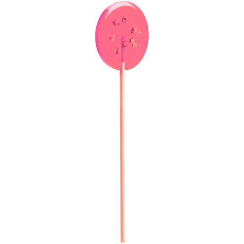 Леденец Lollifruit, красный с сублимированной клубникой Леденец Lollifruit, красный с сублимированной клубникой
