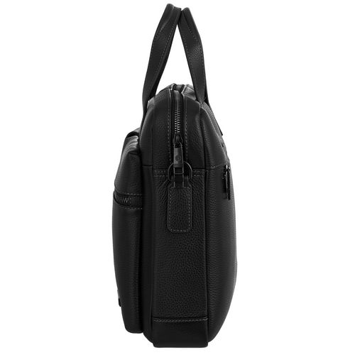 Сумка для ноутбука Santiago Pockets, черная Сумка для ноутбука Santiago Pockets, черная