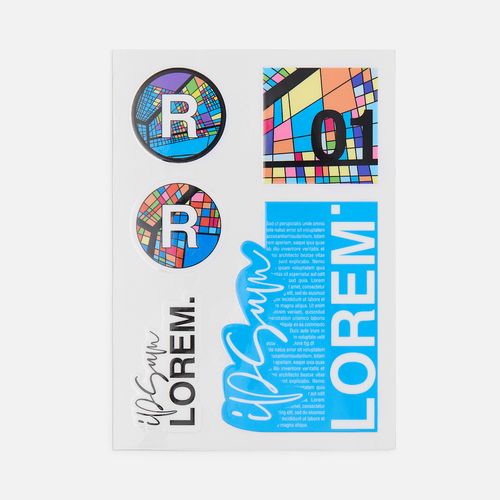 Наклейки UV-DTF Sticker Pack на заказ, S Наклейки UV-DTF Sticker Pack на заказ, S