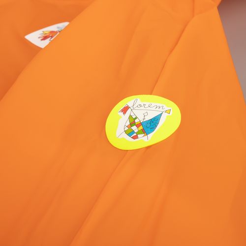 Дождевик детский RainDrop Kids, оранжевый