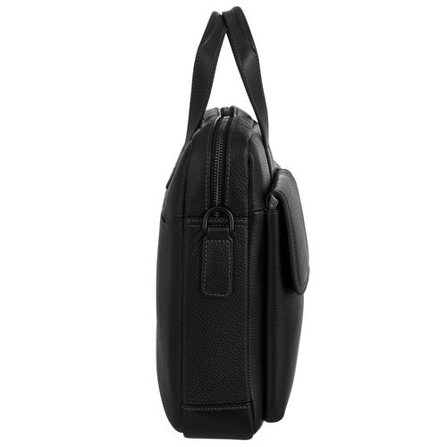 Сумка для ноутбука Santiago Pockets, черная Сумка для ноутбука Santiago Pockets, черная