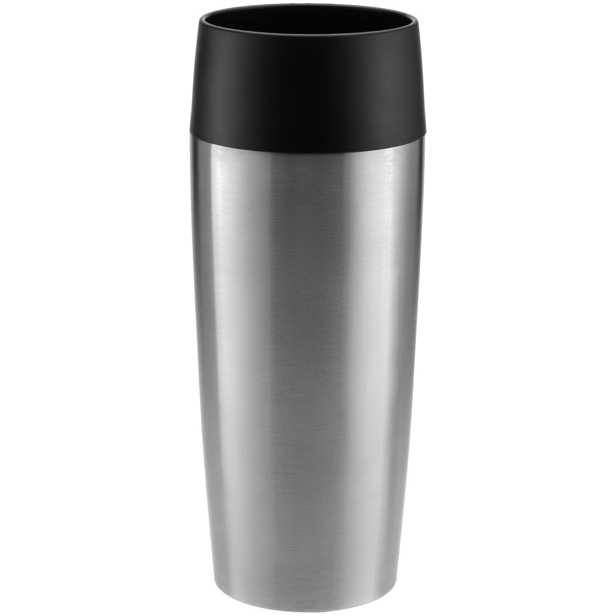 Термостакан Travel Mug, вакуумный, серебристый