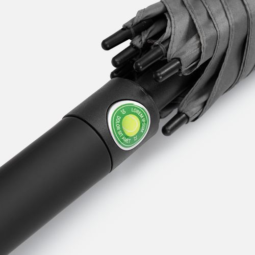 Зонт-трость Simple Golf, серый