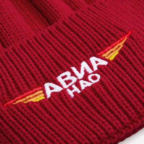 Шапка Knit Beat, красная